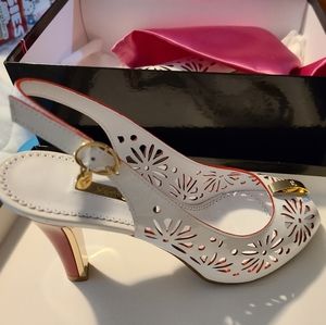 MarinoFabiani white heels